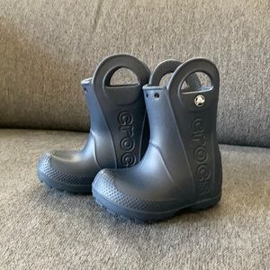 Crocs toddler rain boots